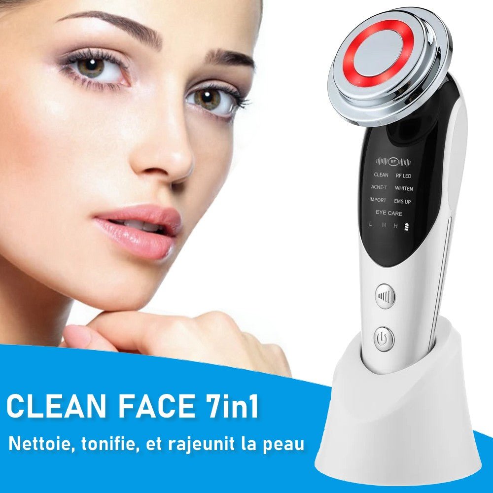 Masseur facial nettoyant liftant CLEAN FACE 7in1 - ZenBody